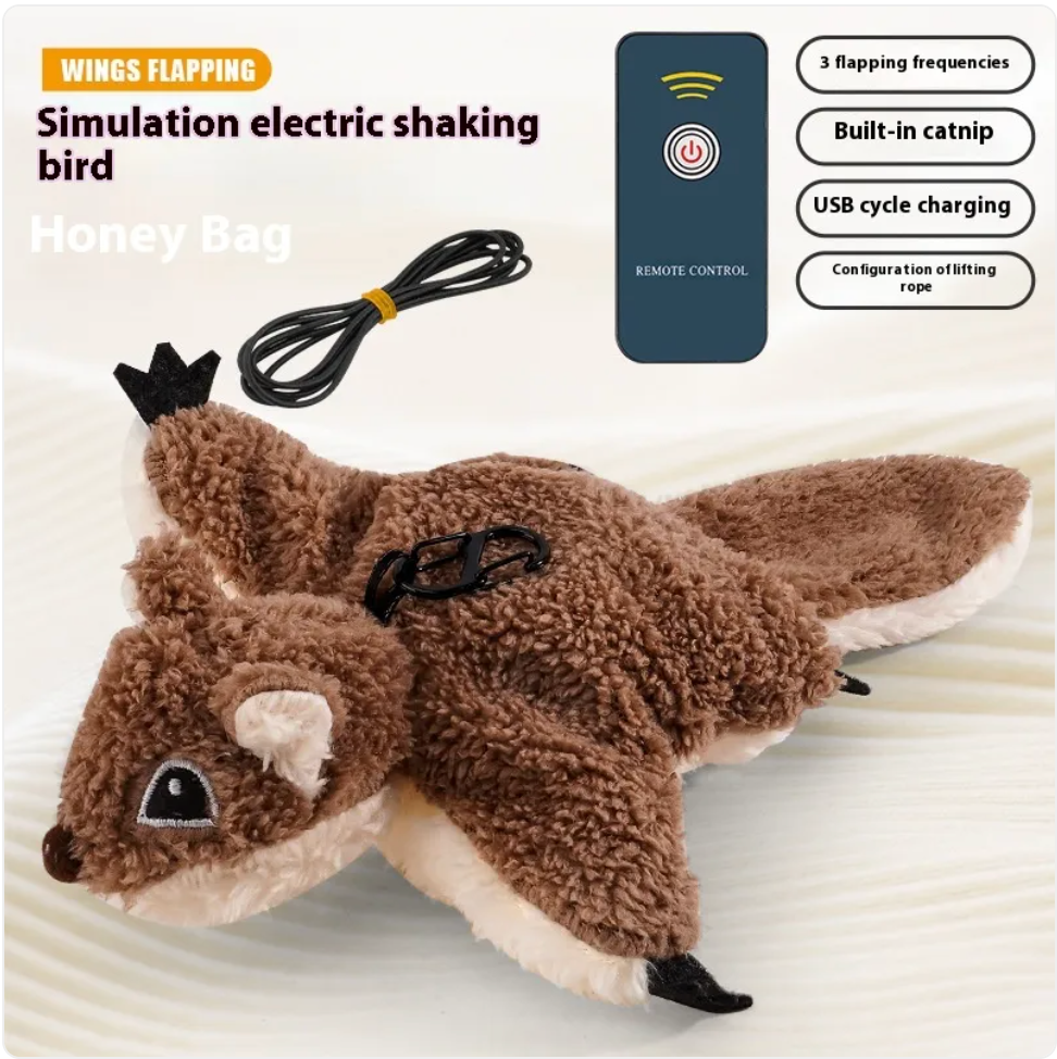 Interactive Remote-Control Pet Toy