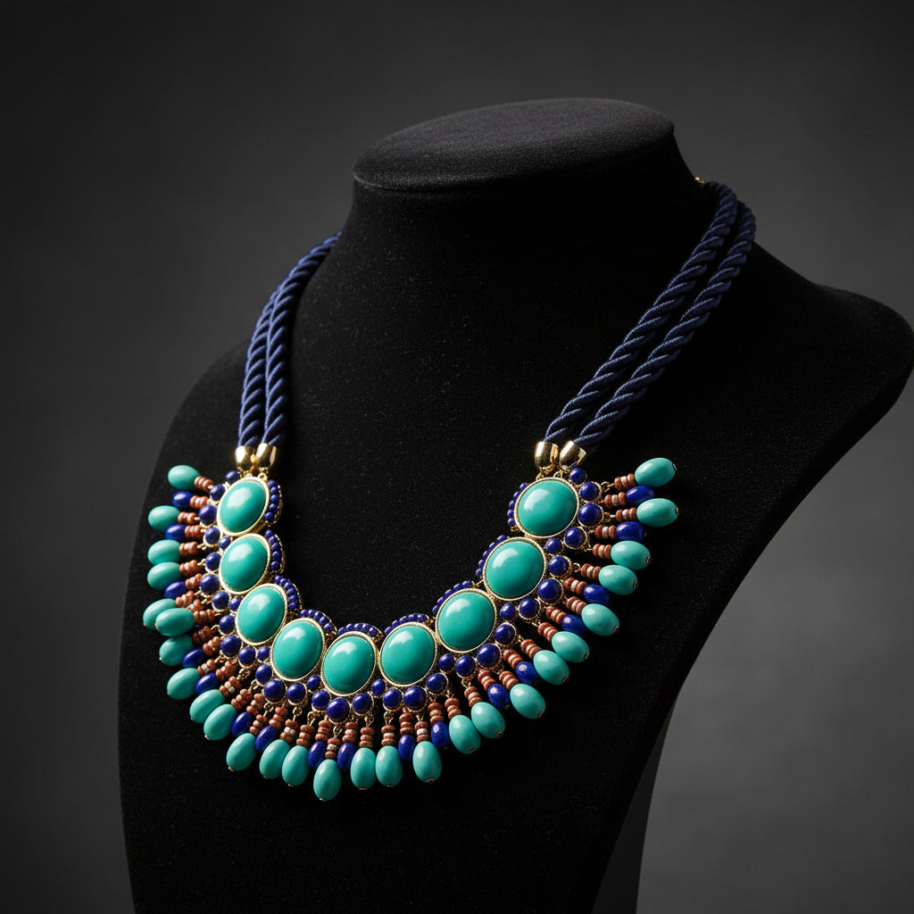 Moroccan Cabochons Necklace