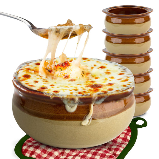 French Onion Soup Crocks (6 Count) - 12 Ounce