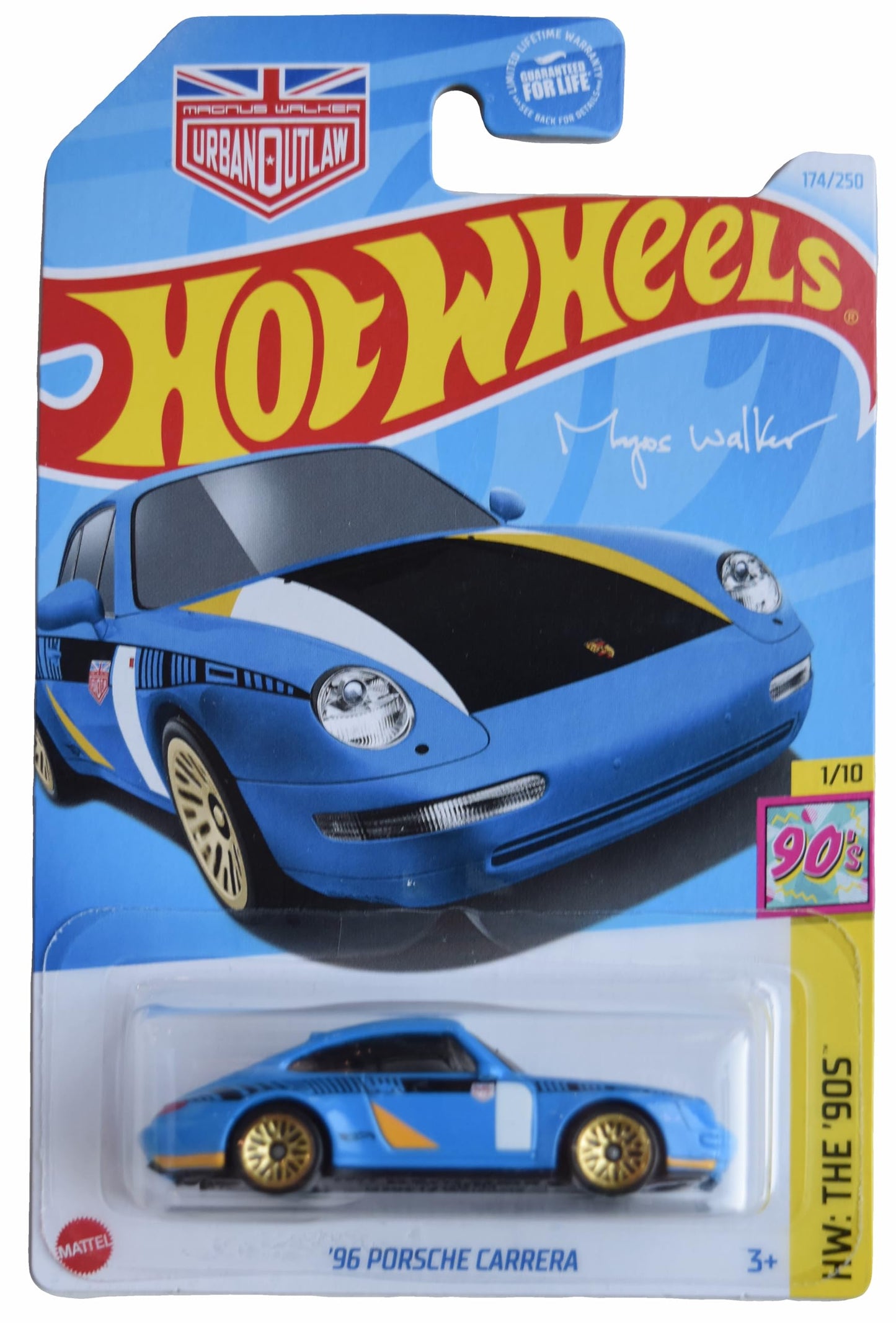 Hot Wheels '96 Porsche Carrera – 1:64 Diecast