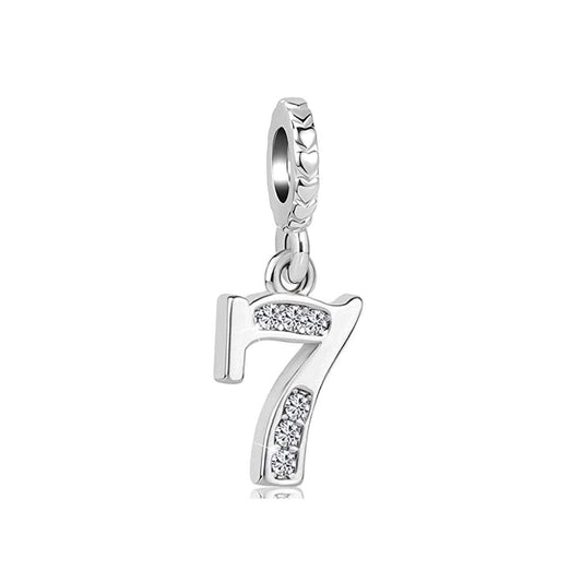 SBI Jewelry Lucky 7 Number Charm