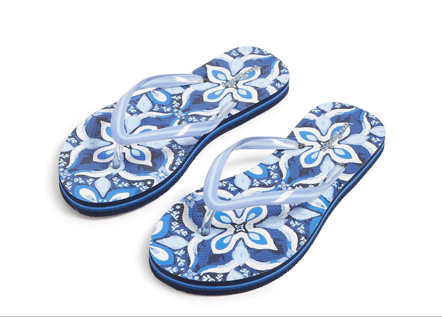 Vera Bradley Flip Flops Raindrop Medallion