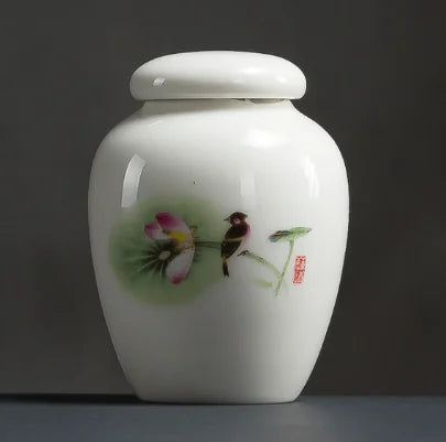 Ceramic Tea Canister and Storage Jar