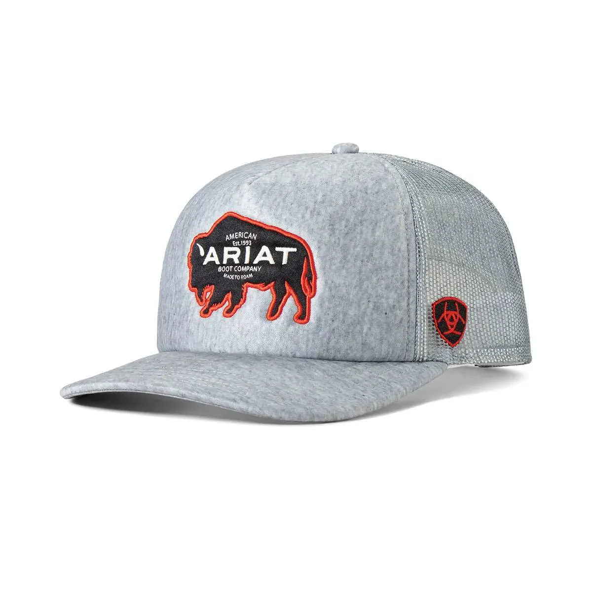 ARIAT Buffalo Patch (Grey) Hat