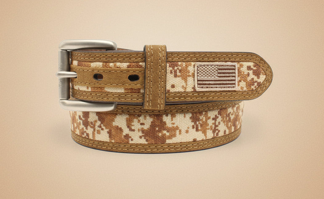 Ariat Patriot Camo - Men's Belt