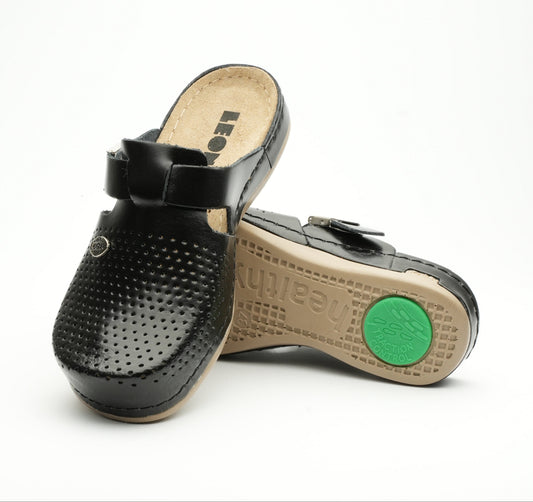 Leona by LEON- Women’s Orthopedic Leather Clog