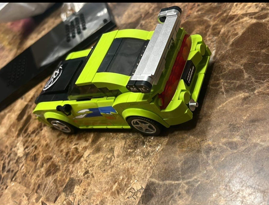 Fast & Furious Green Eclipse Building Set – 338 PCS Sports Car Model
