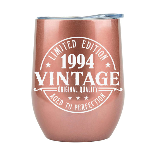 12 oz "1994 Limited Edition" Vintage Wine Glass