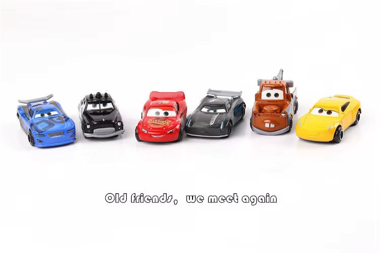 Disney Pixar Cars 3 1:55 Diecast Metal Car Model 7 Piece