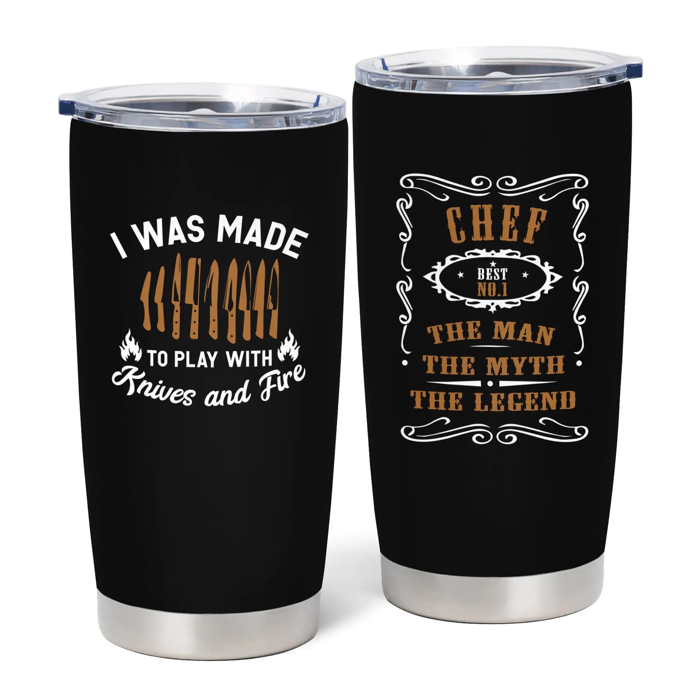 Chef 20 oz Tumbler for Cooking Lovers