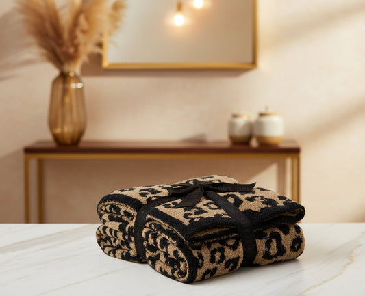 Barefoot Dreams Leopard Barefoot in The Wild Throw