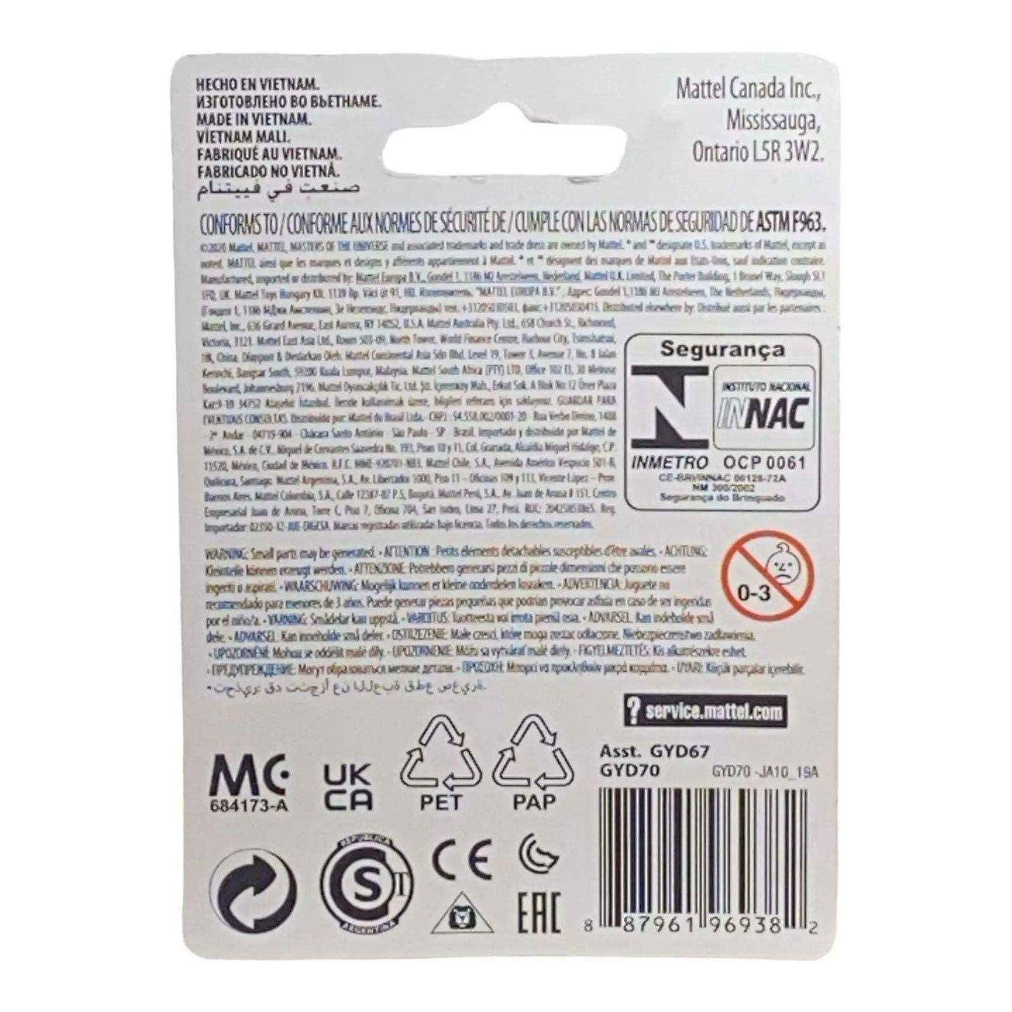 Mer-Man Micro Figure Cake Topper - Mer-Man Masters of the Universe Collectible