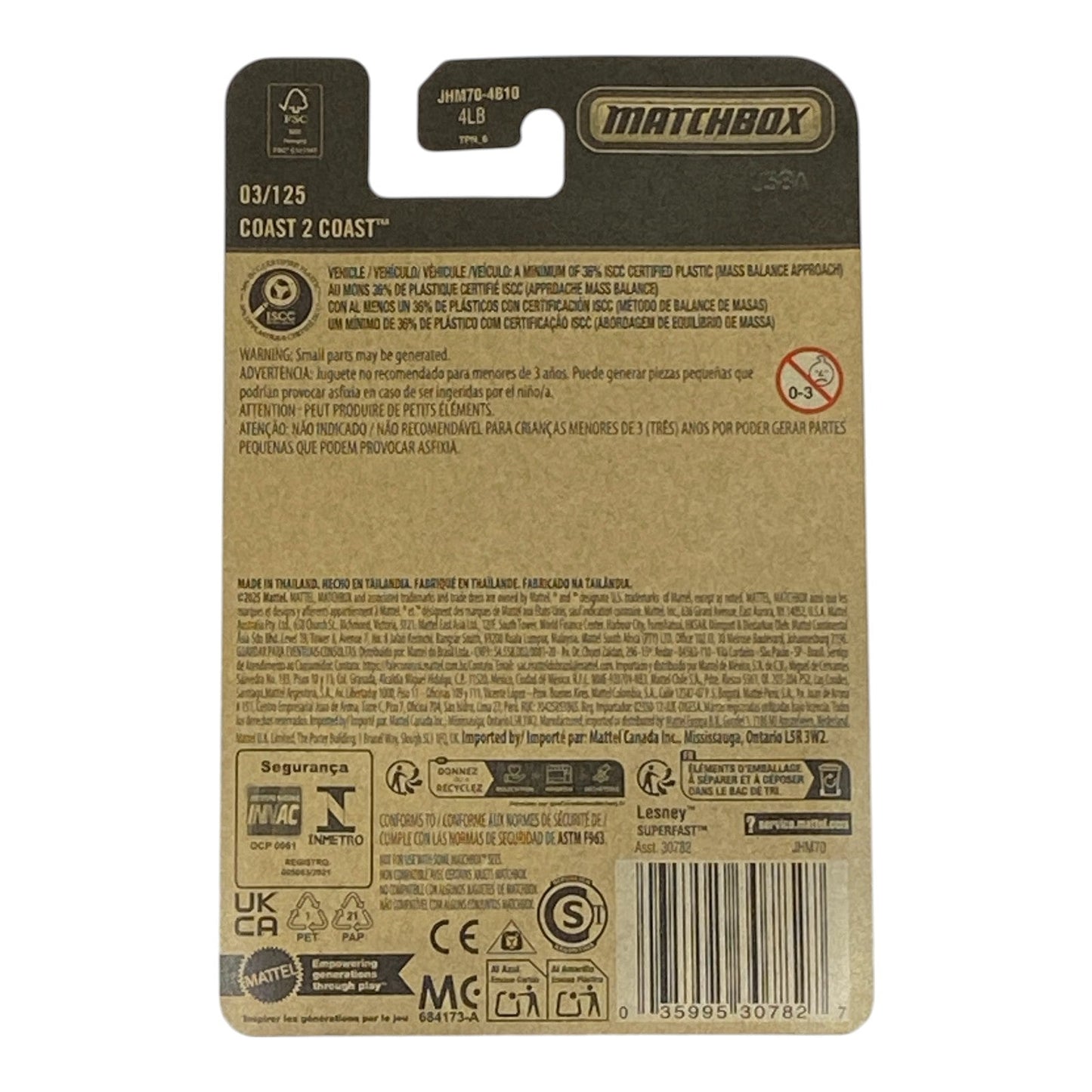 Matchbox Coast 2 Coast - 2026 Matchbox Series 03/125