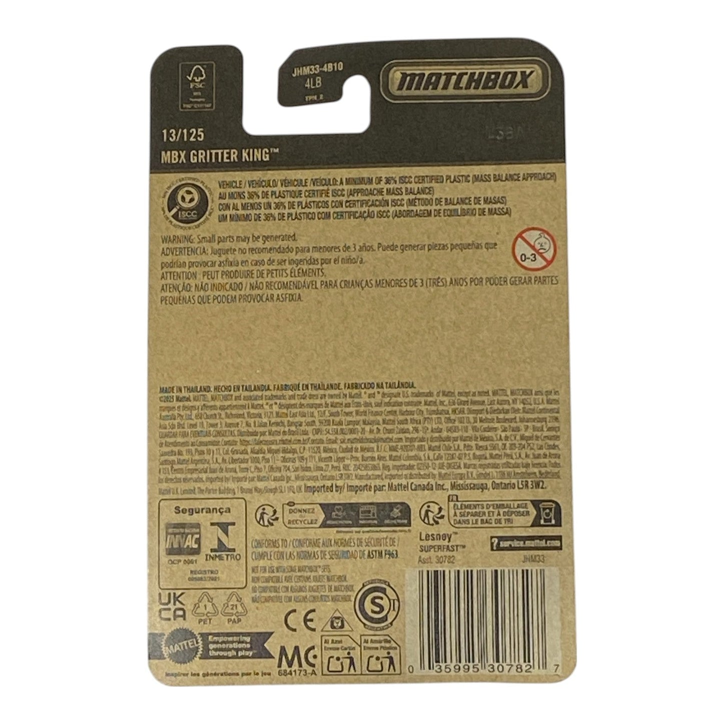 Matchbox MBX Gritter King - 2026 Matchbox Series 13/125