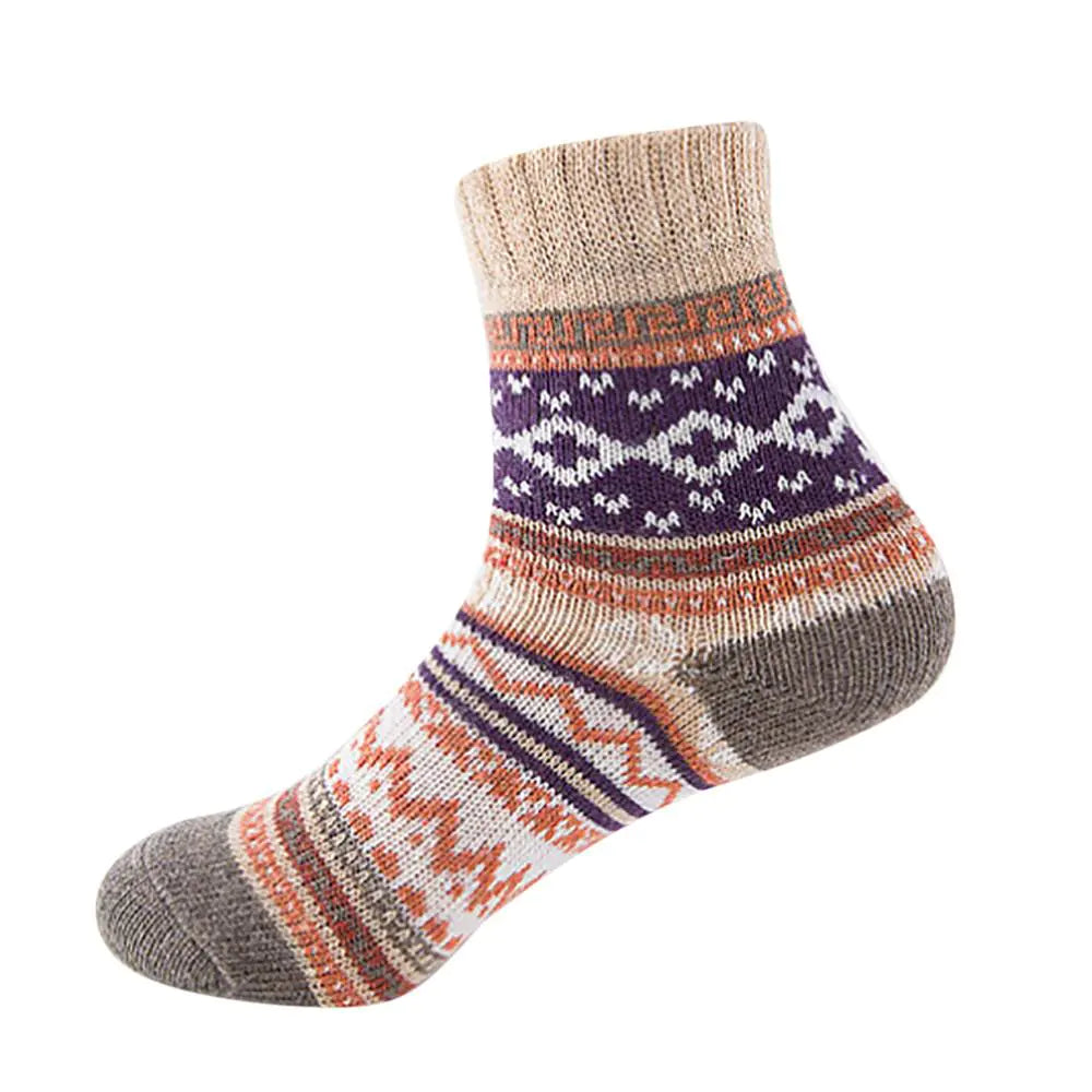 Ethnic Wind Cashmere Socks