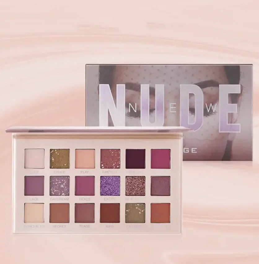 18 Color Desert Rose Eyeshadow Palette