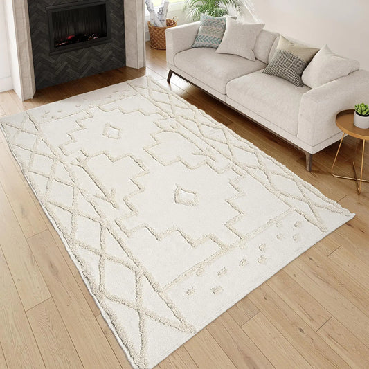 Boho Moroccan Area Rug – 5×8