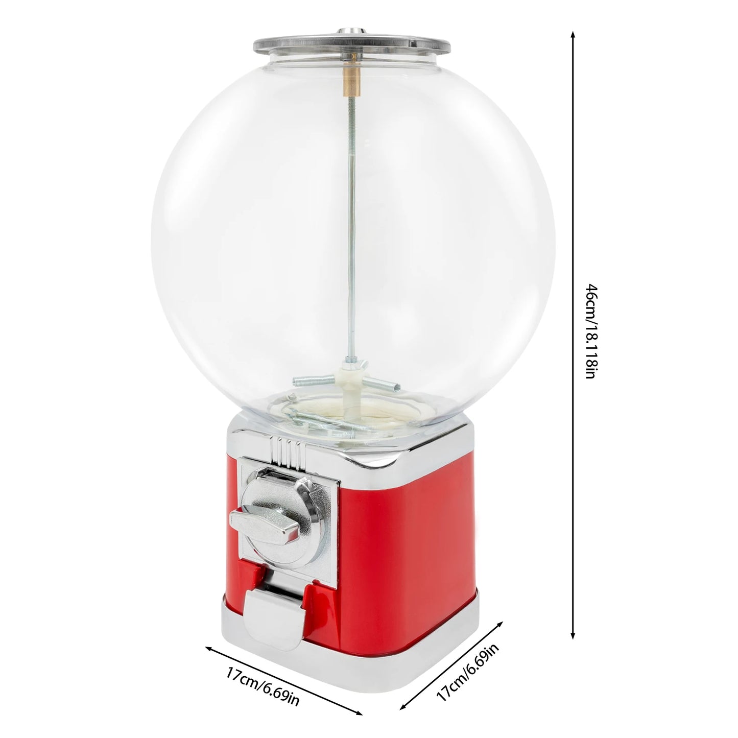 500 Capacity Twister Ball Dispenser Vending Machine