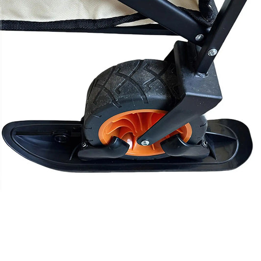 Scooter Ski Sled 2 in 1 Snow Scooter