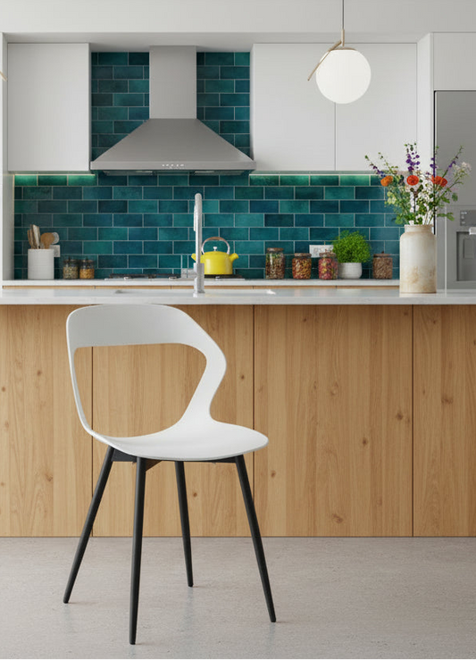 Set of 4 Scandinavian Dining Chairs