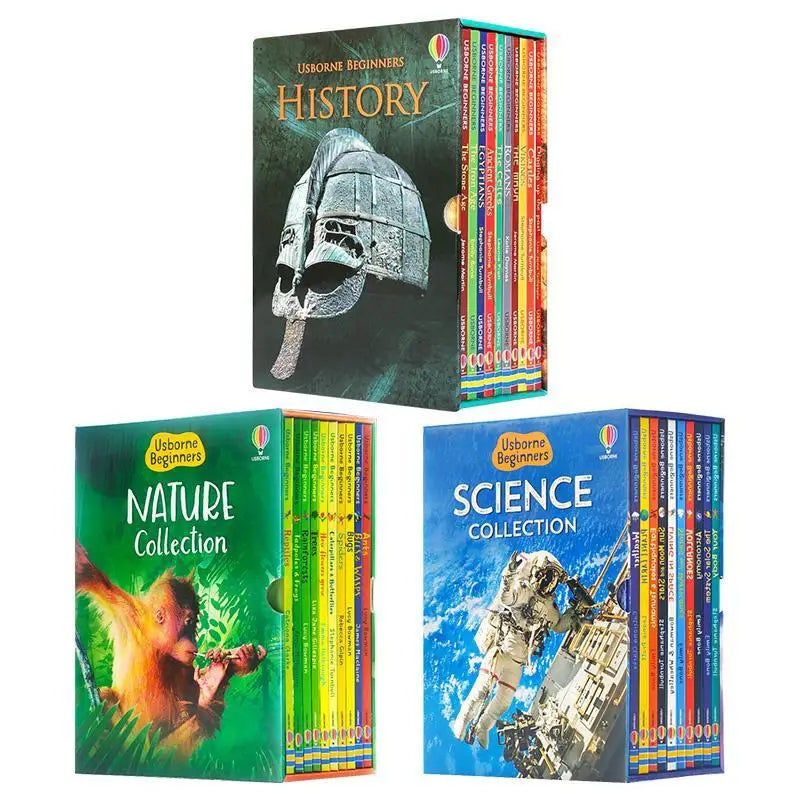 Usborne Beginners Exploration of Science/Nature/History 30 Volumes