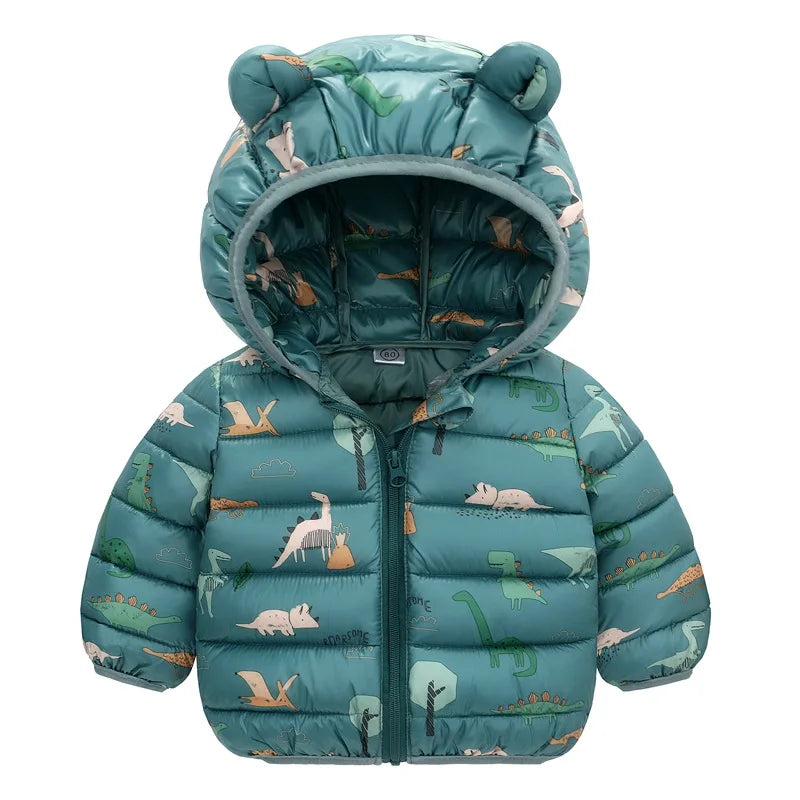 Kids Autumn Winter Jacket for Baby Warm Coat Children Cotton Outerwear Student Outdoor Baby Clothing kids winter jacket