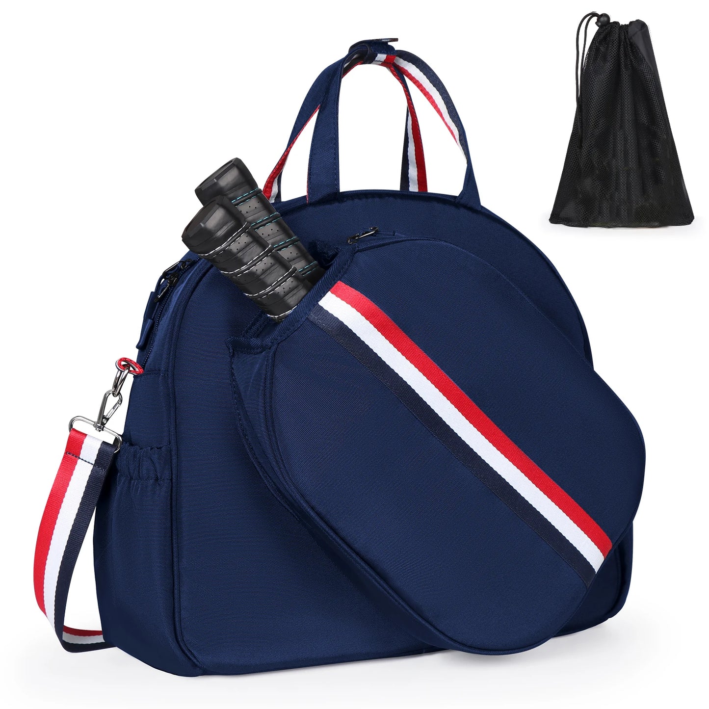 Adjustable Pickleball Paddle Backpack Bag Multi Sport Large Capacity Storage Tennis Racquetball Equipment For Men Women