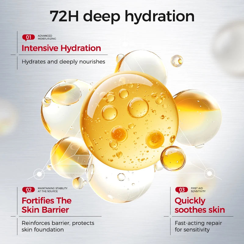 Hydrating Soothing Essence Cream – Collagen, Ceramides, Hyaluronic Acid & Plant Extracts