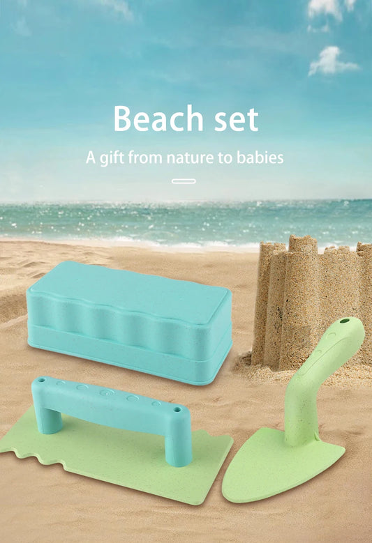 Sandcastle Kit with Brick Maker and Beach Tools