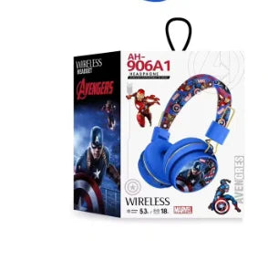 Marvel Spider-Man Bluetooth Headphones – Wireless HiFi Earbuds with Microphone