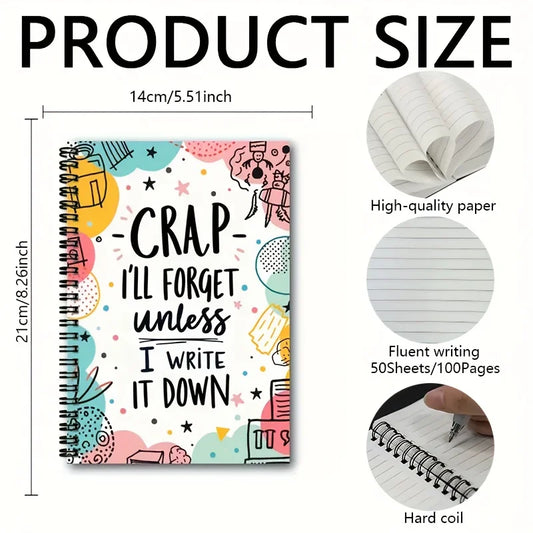 Whimsical Spiral Notebook