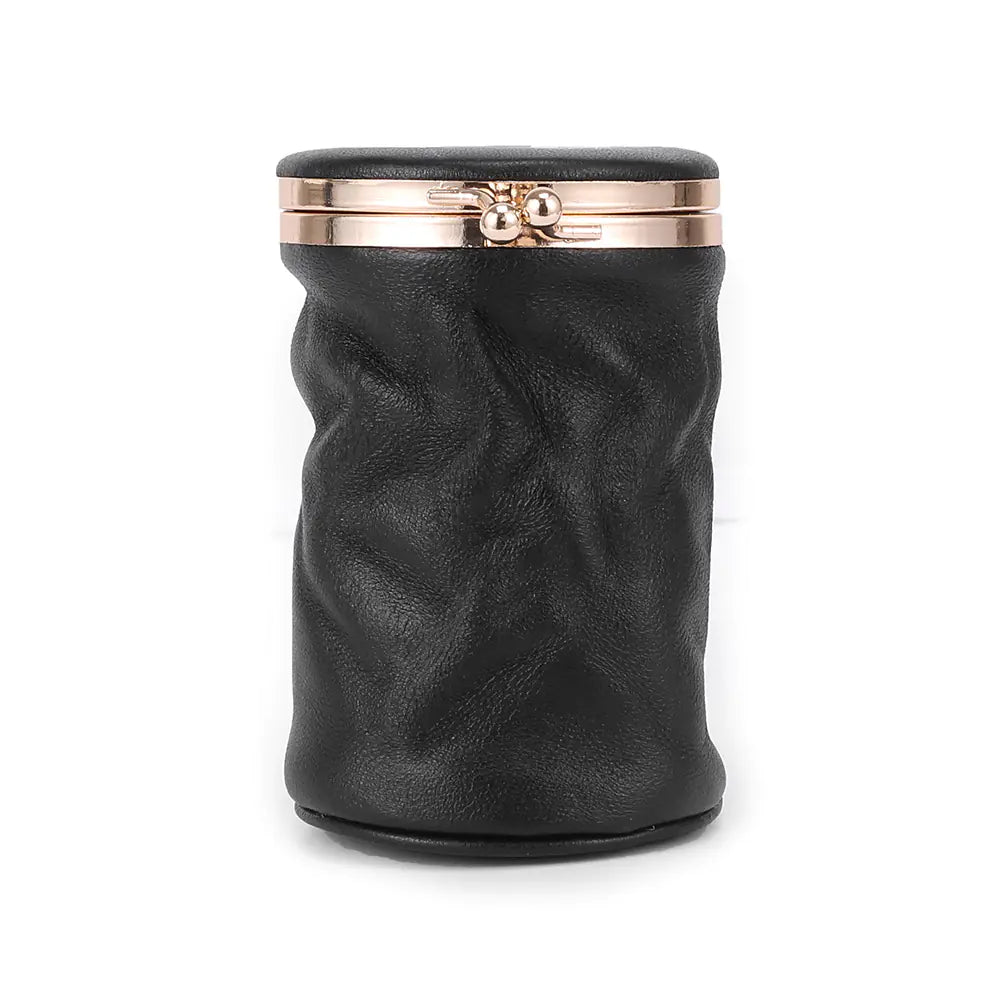 Retro Cute Genuine Leather Cosmetic Bag