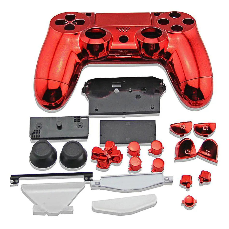 PS4 Controller Shell with Complete Accessories Set