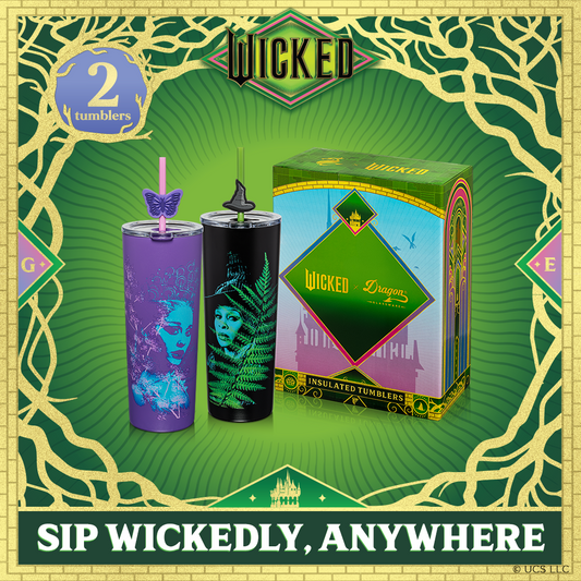 Wicked For Good Tumblers - 24 oz Set of 2