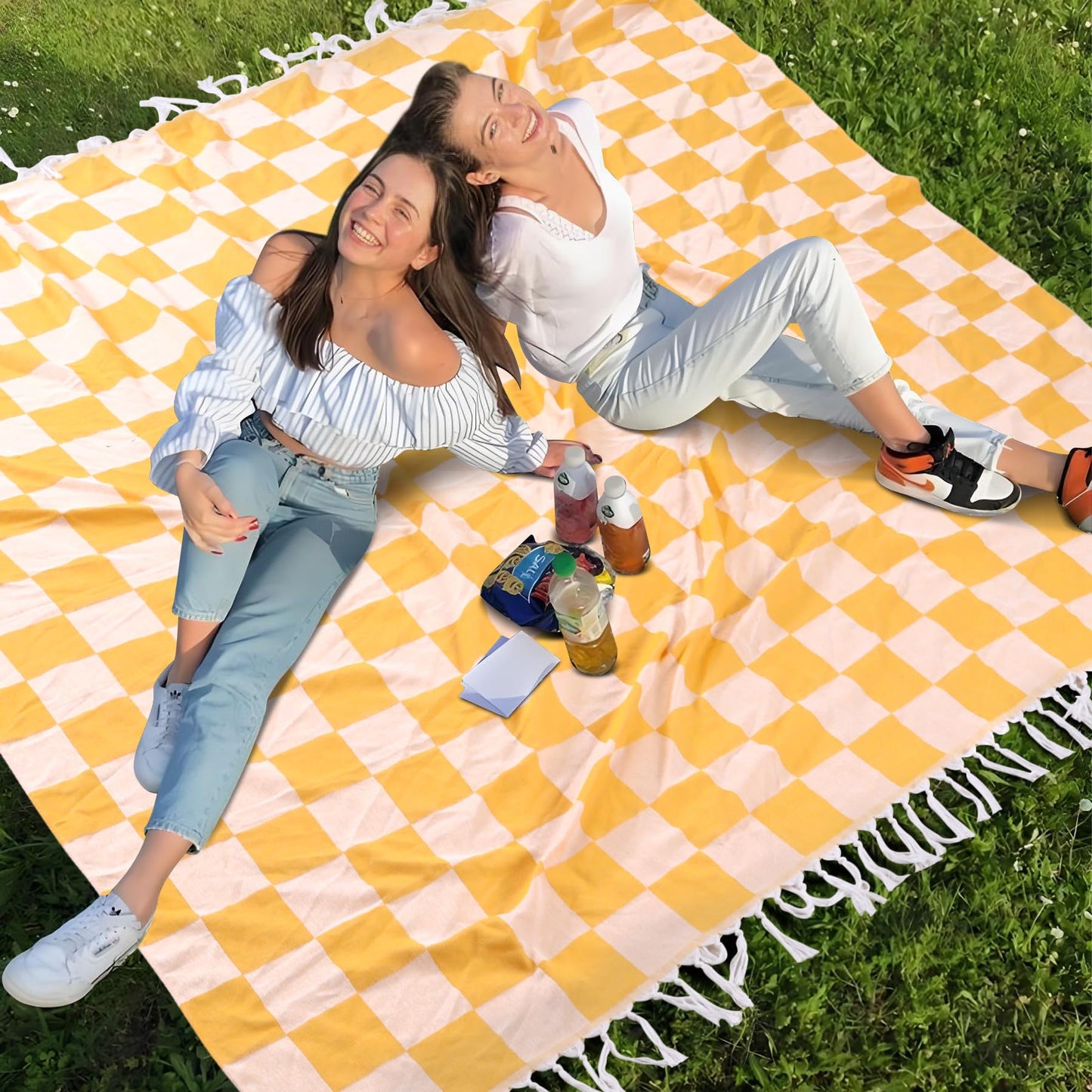 Turkish Cotton Large Picnic Blanket
