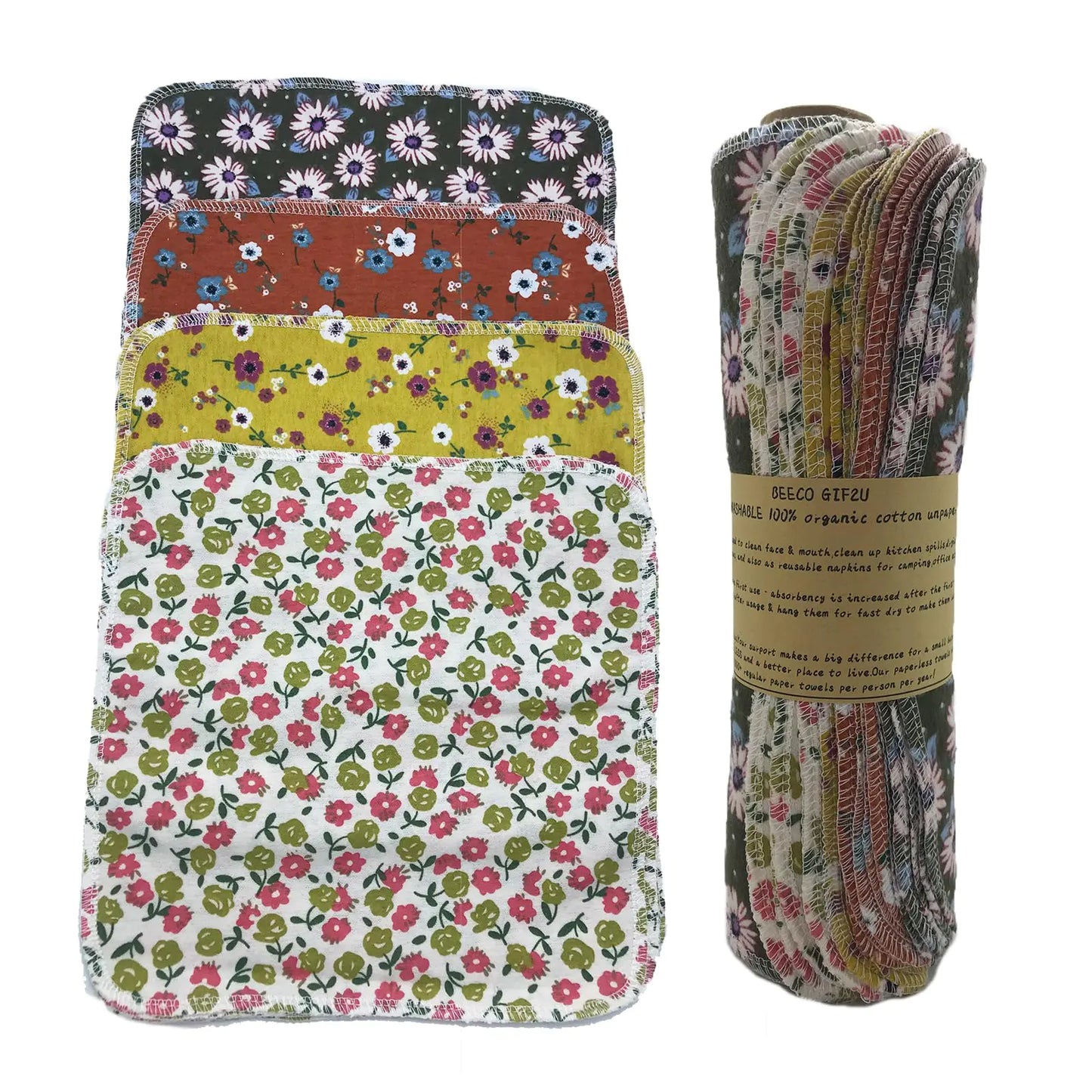 Reusable Paper Towel Rolls 20 Pack