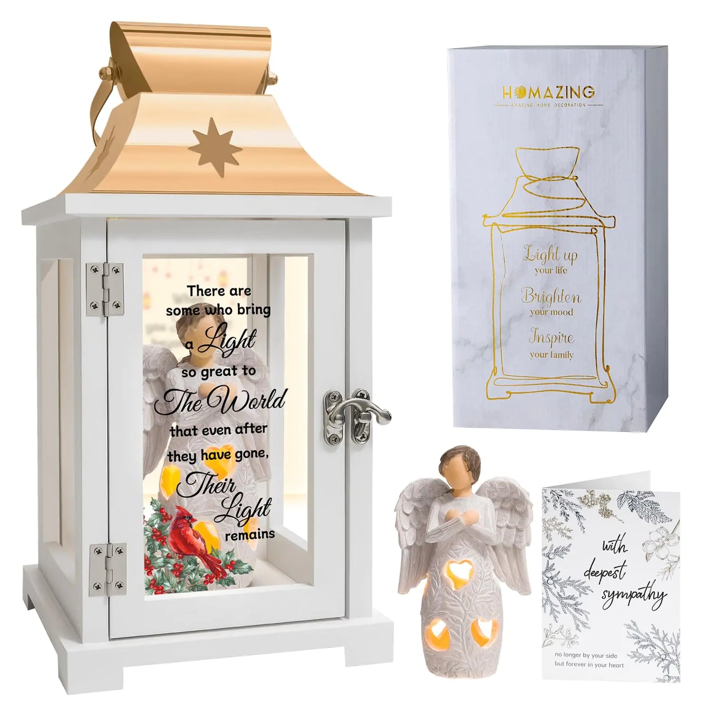 Memorial Angel Lantern