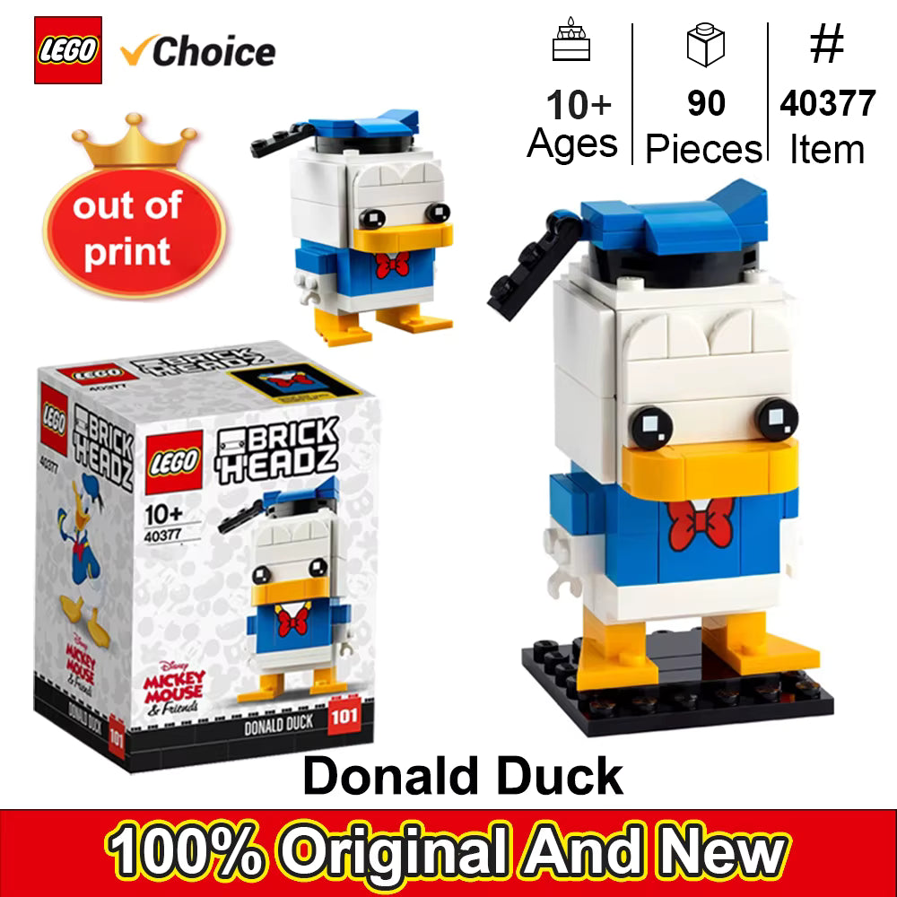 LEGO® Brick Headz™ Donald Duck 90 PCS