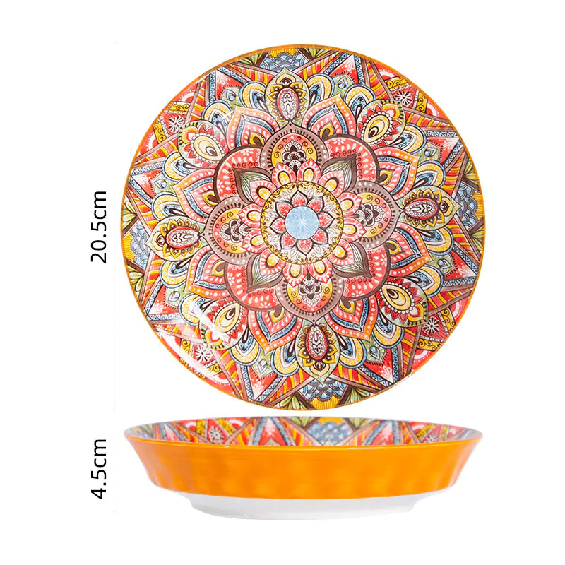 Bohemian Ceramic Tableware