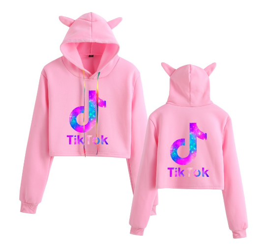 Original TikTok Cat Ear Hoodie for Women