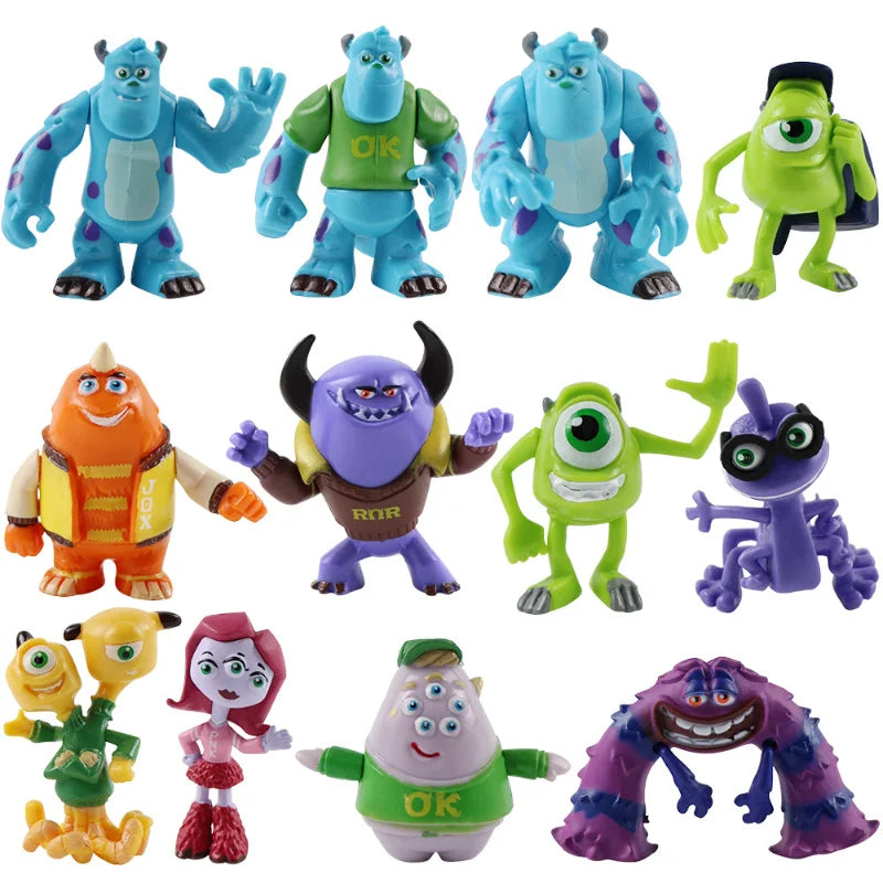 Monsters University PVC Action Figure 12 set