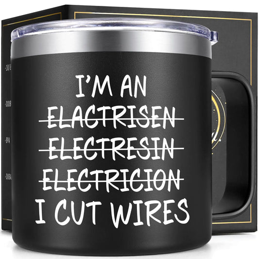 Electrician 14oz Insulated Coffee Mug