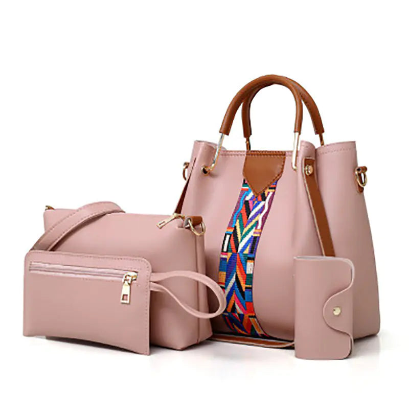 4-Piece Handbag Set *Multiple Colors*