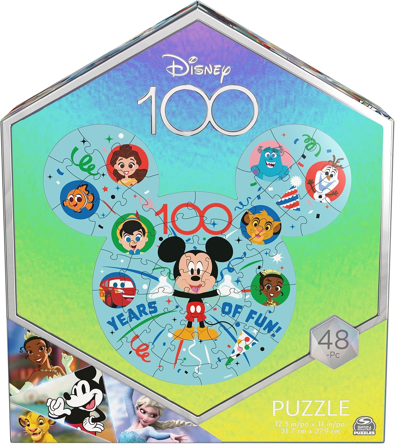 Disney 100th Anniversary 48-Piece Puzzle