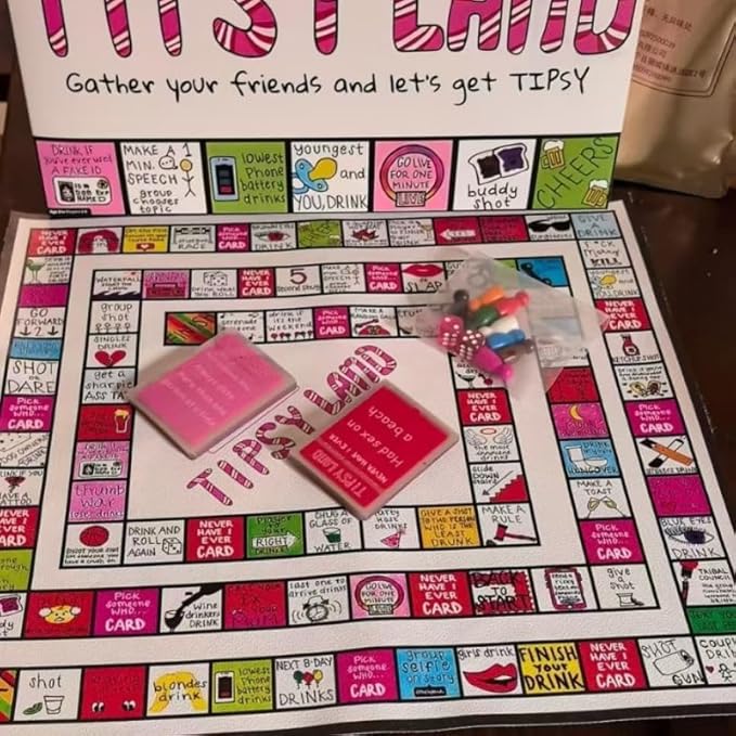 Funny Drinking Party Board Game - Adult