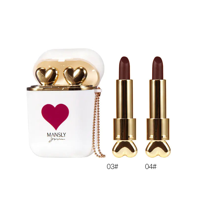 Earphone Charging Bin with Lipstick - 2 Pack