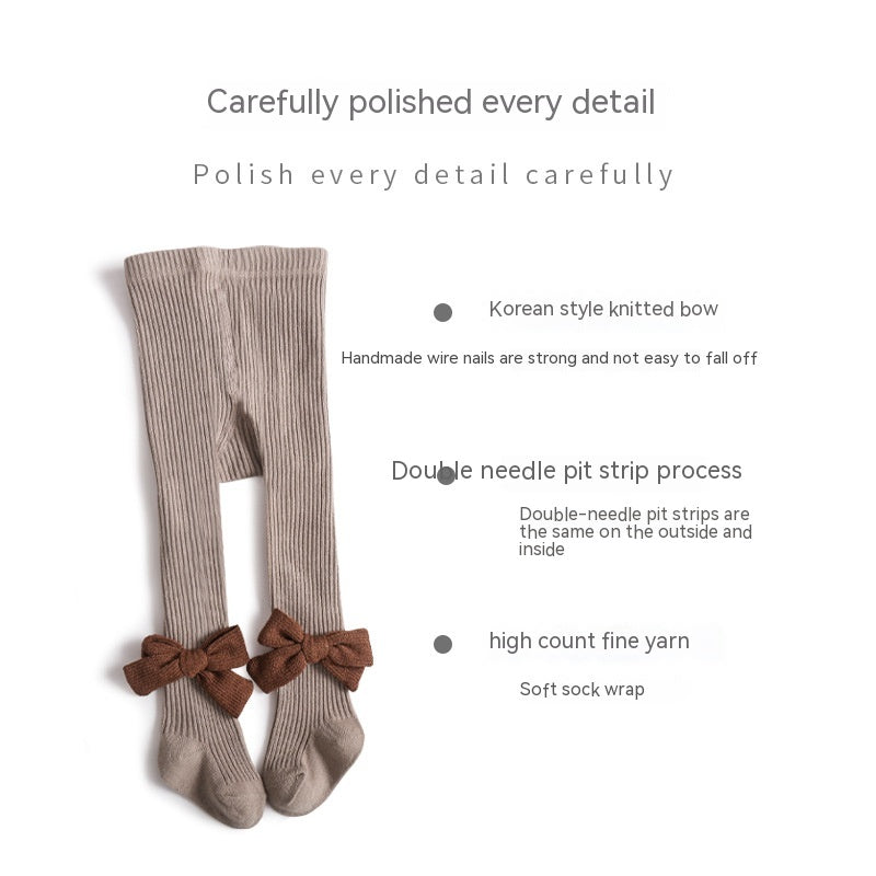Children's Princess Bowknot Leggings