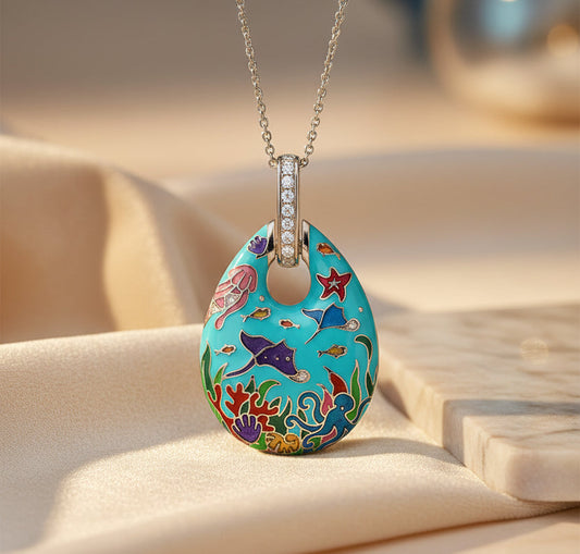 Manta Ray Pendant