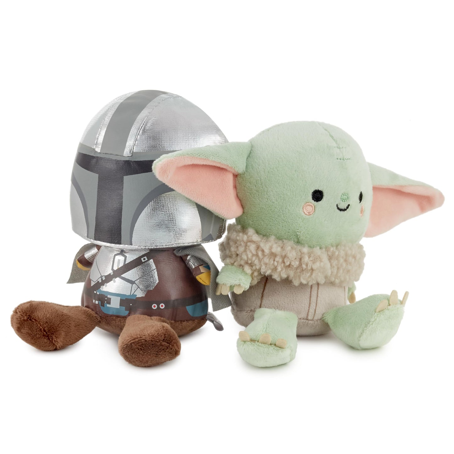 The Mandalorian Magnetic Plush Toy – Mando & Grogu 5"