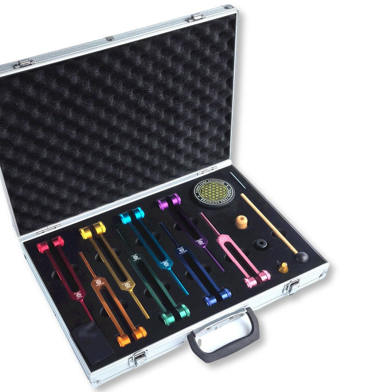 Aluminum Alloy Chakra Tuning Fork Set